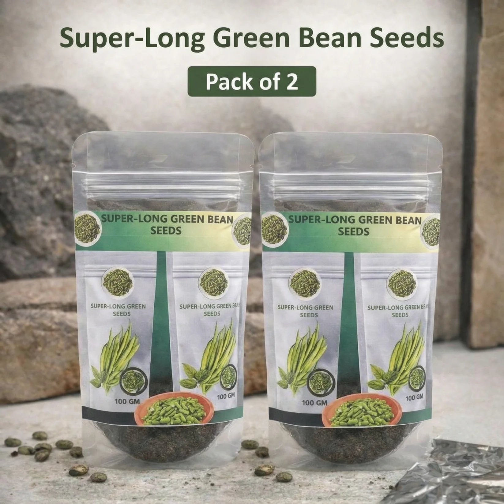 Super-Long Green Bean Seeds